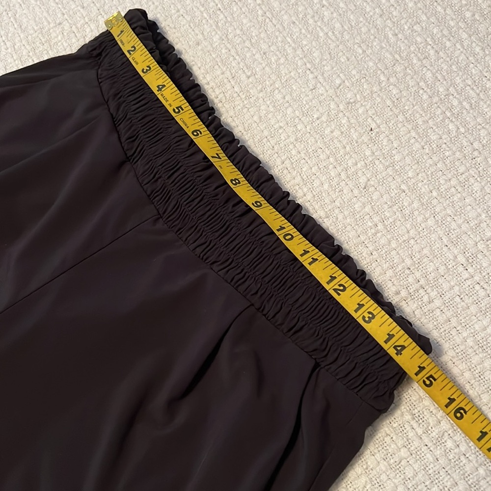 Athleta Black Jogger Pants with Elastic Waist Size 8 - Picture 14 of 16